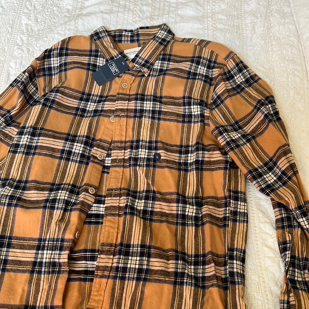 Abercrombie soft flannel unisex